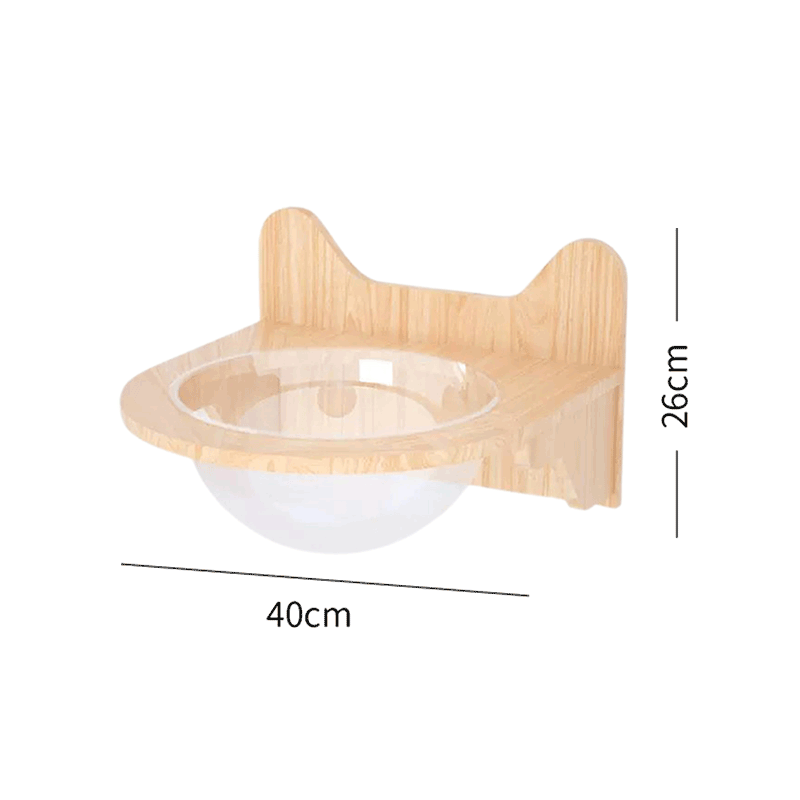 壁掛式貓跳台 實木貓爬架 貓爬柱 牆上貓爬梯-規格圖9