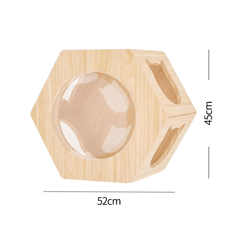 太空艙貓跳台 壁掛貓牆 牆掛式貓窩-規格圖9