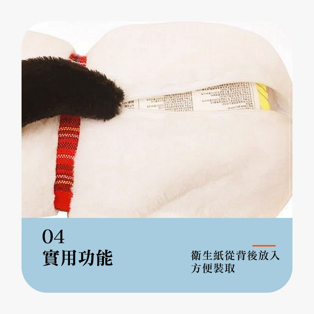 可愛毛絨貓咪面紙盒 小貓衛生紙盒 餐巾紙盒-細節圖7