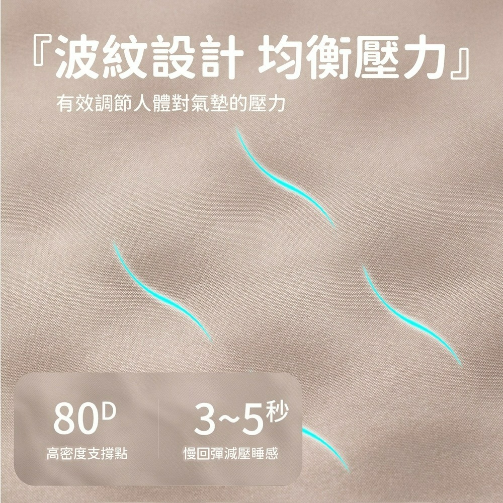 帶枕充氣睡墊 自動充氣拼接床墊 單/雙人充氣床-細節圖4