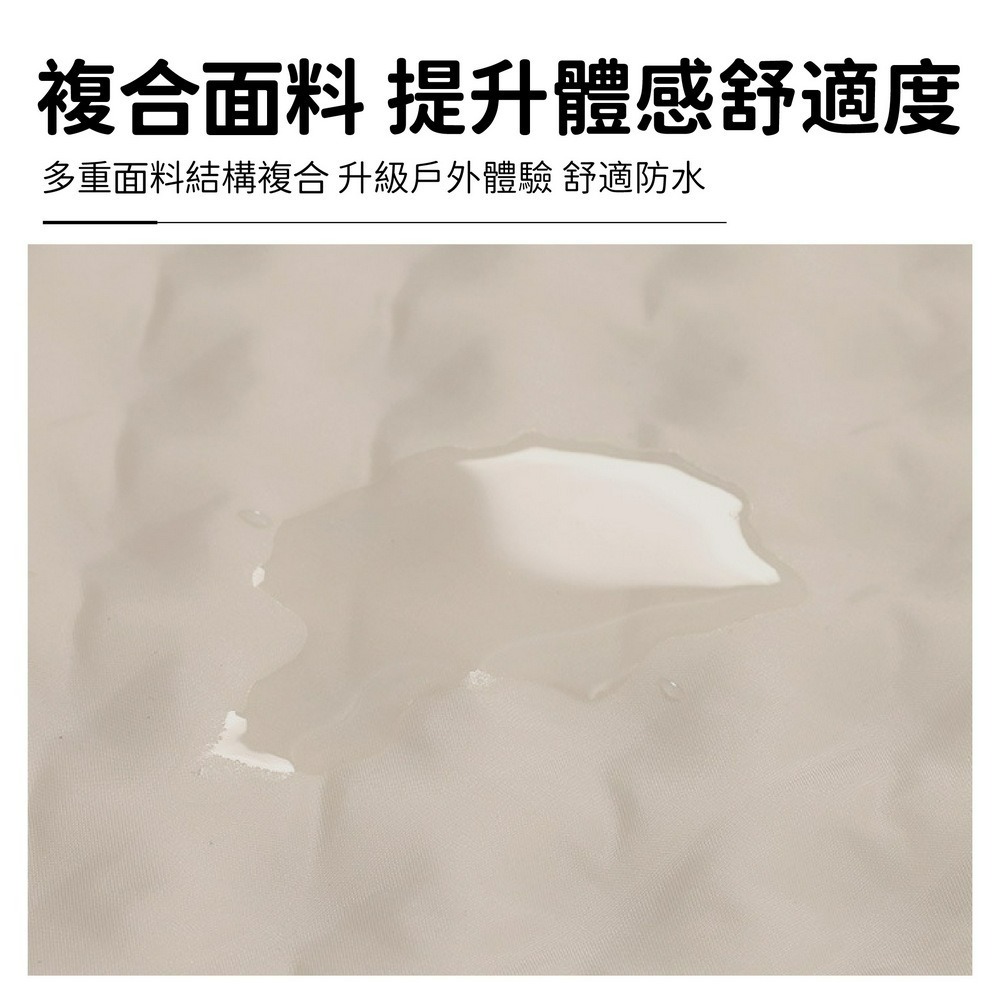 帶枕充氣睡墊 自動充氣拼接床墊 單/雙人充氣床-細節圖7