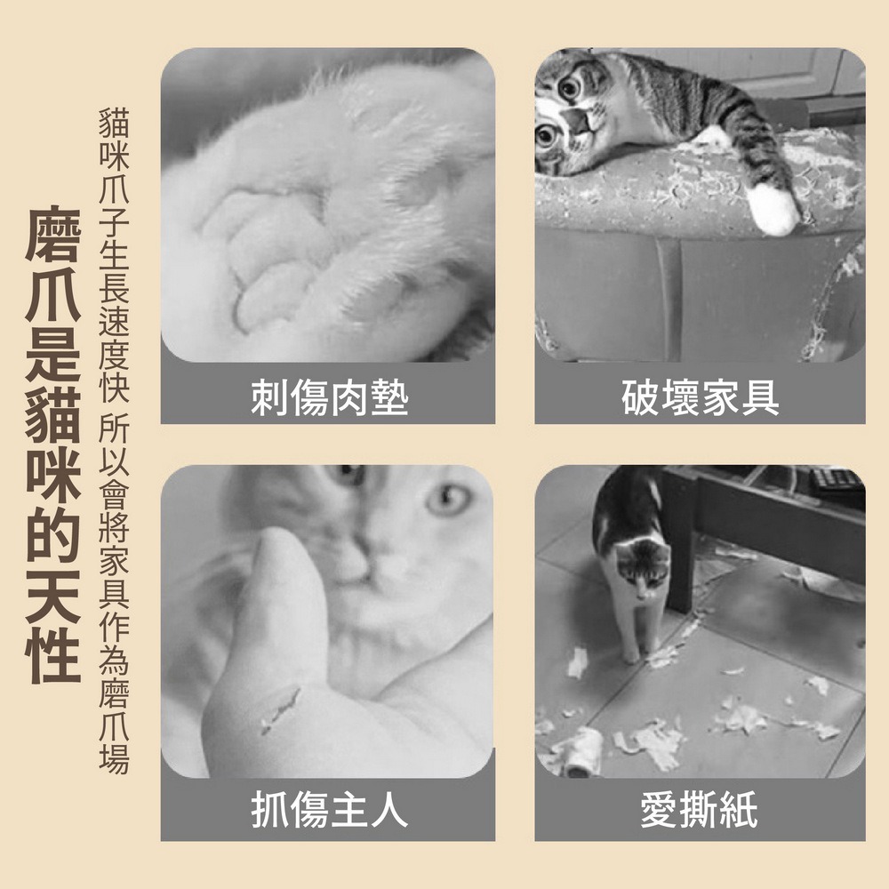 特大號劍麻貓抓板 造型貓抓窩 不掉屑貓抓窩-細節圖7