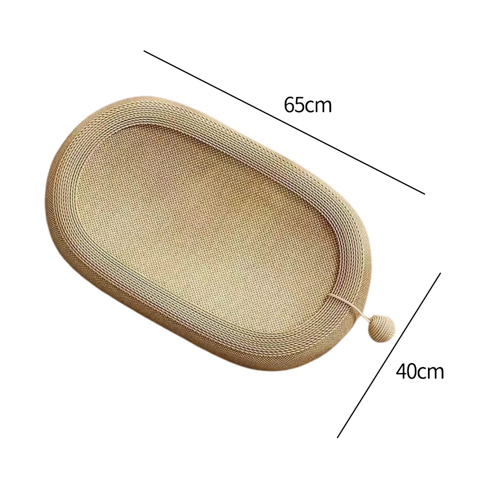特大號劍麻貓抓板 造型貓抓窩 不掉屑貓抓窩-規格圖9