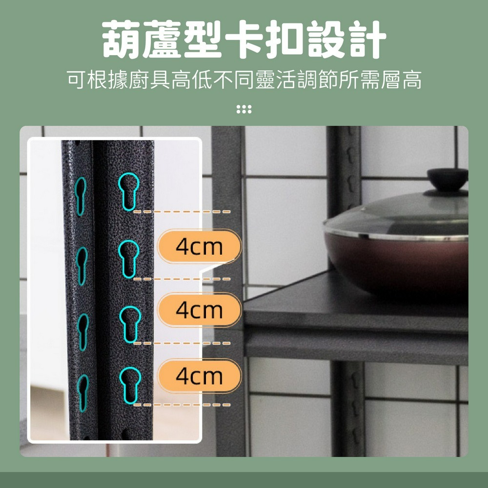 工業風置物層架 免螺絲角鋼架 倉庫貨架 鐵力士架-細節圖7