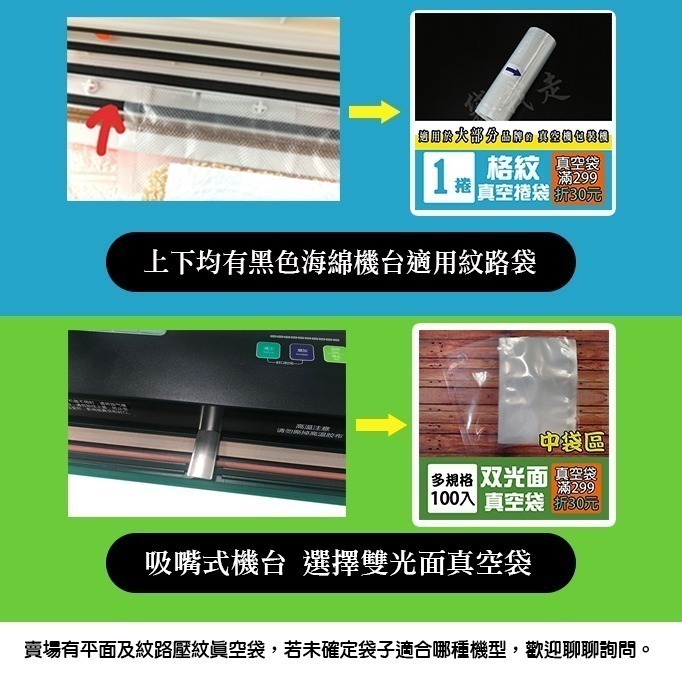 共擠 紋路真空袋 【多規格 一捲】真空袋 真空紋路袋 紋路捲袋  食品級真空袋 適家用真空機  紋路袋-細節圖9