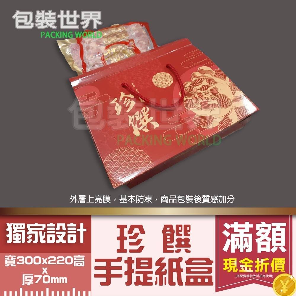 手提包裝盒  T型提盒 香腸盒 包裝禮盒  包裝材料 送禮提盒 佳節包裝禮盒 送禮包裝盒 禮品包裝盒 紙盒-細節圖2