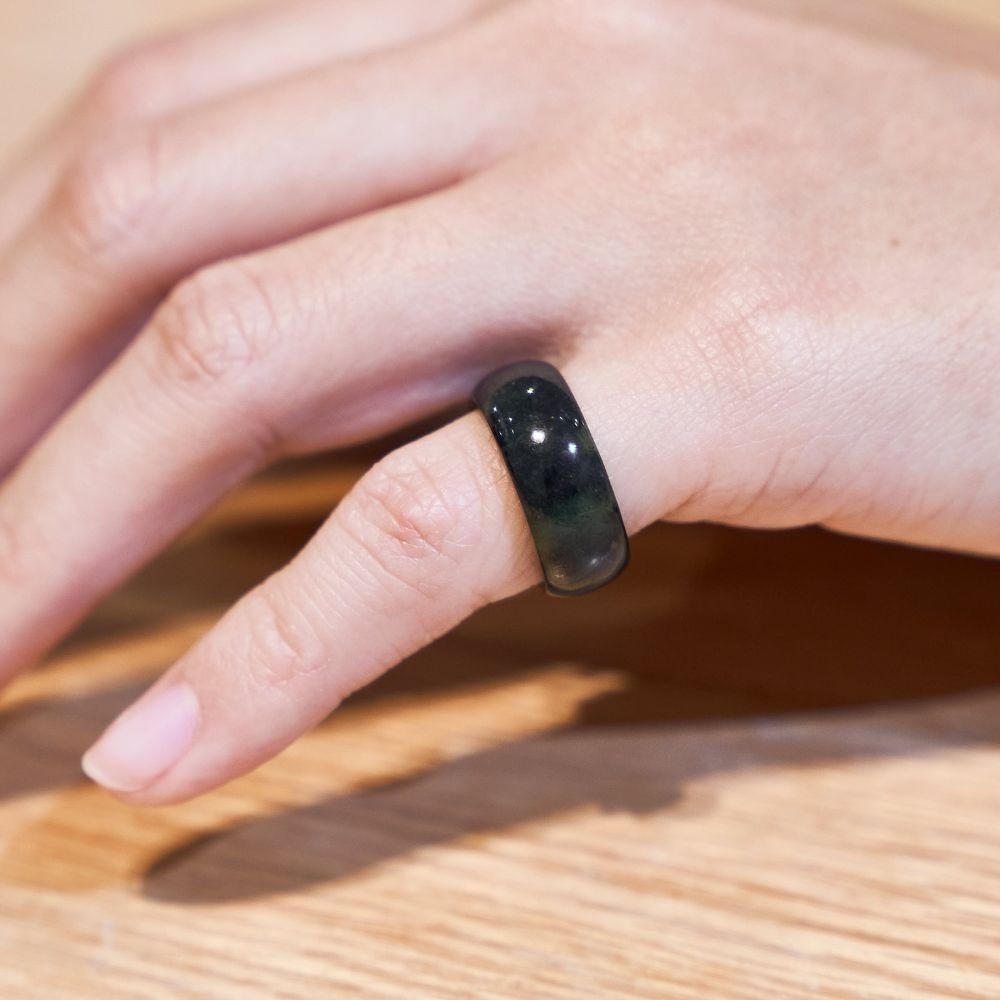 玉戒指 | A貨保證 | 避邪防小人 | 免費更換尺寸-細節圖7