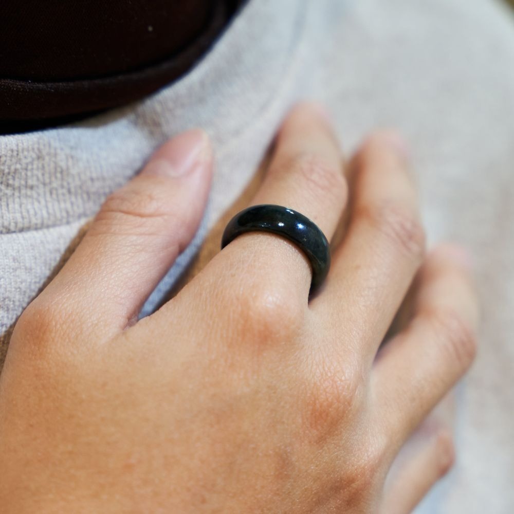 玉戒指 | A貨保證 | 避邪防小人 | 免費更換尺寸-細節圖9