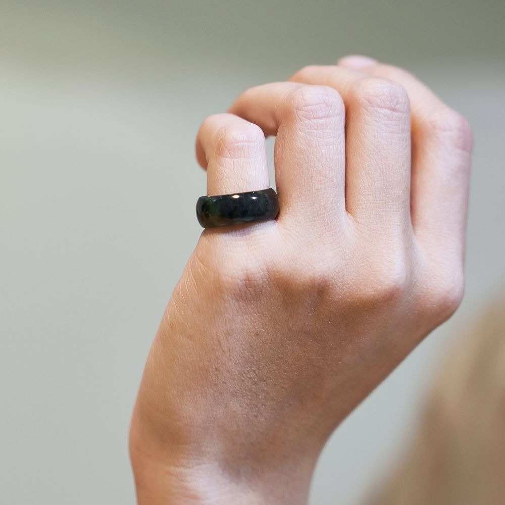 玉戒指 | A貨保證 | 避邪防小人 | 免費更換尺寸-細節圖10