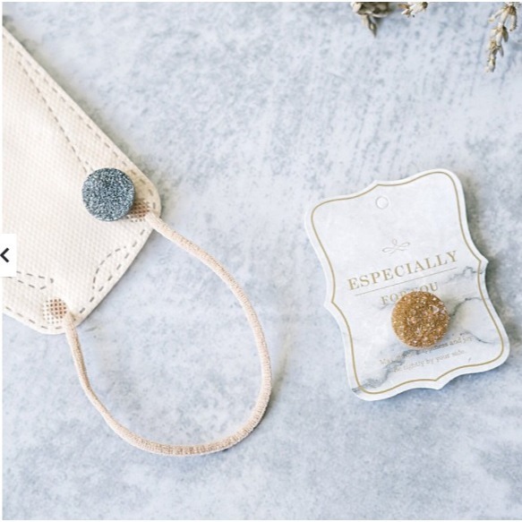 【出清特惠 $99】水晶香氛扣/ 天然晶簇、擴香石 精油口罩扣、磁扣-細節圖10