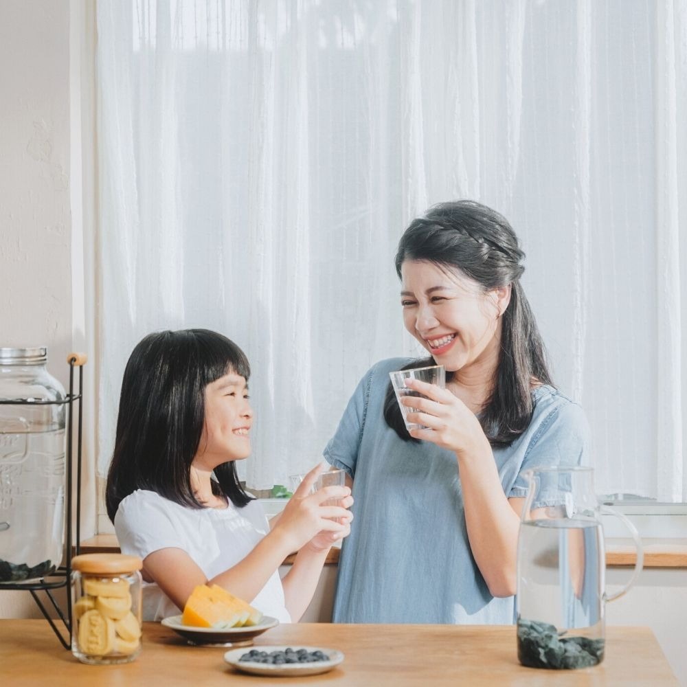 墨玉圓餅(熱水壺)可重複使用 | 淨化水質、提升茶、咖啡口感-細節圖2
