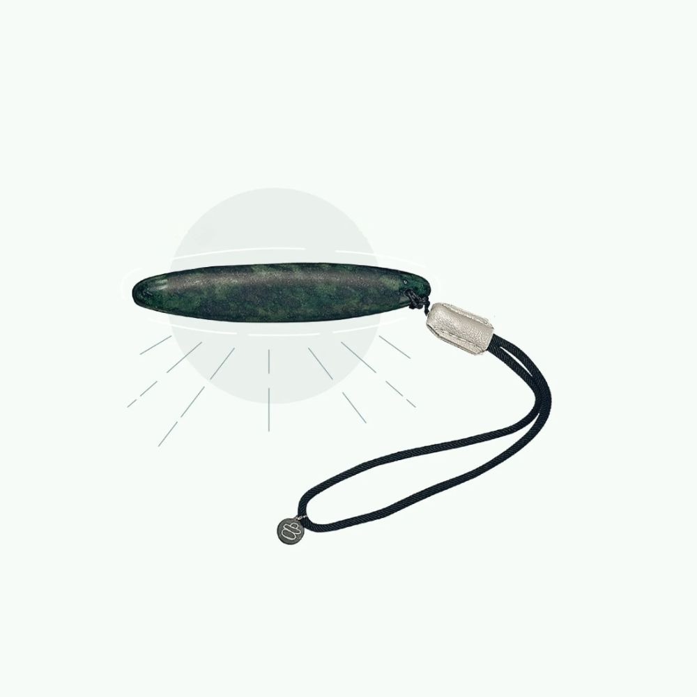 墨玉筋膜棒(單支) | 釋放磁能、深層舒壓 (附皮套+說明書+禮盒)-細節圖2