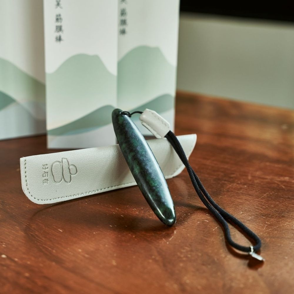 墨玉筋膜棒(單支) | 釋放磁能、深層舒壓 (附皮套+說明書+禮盒)-細節圖6