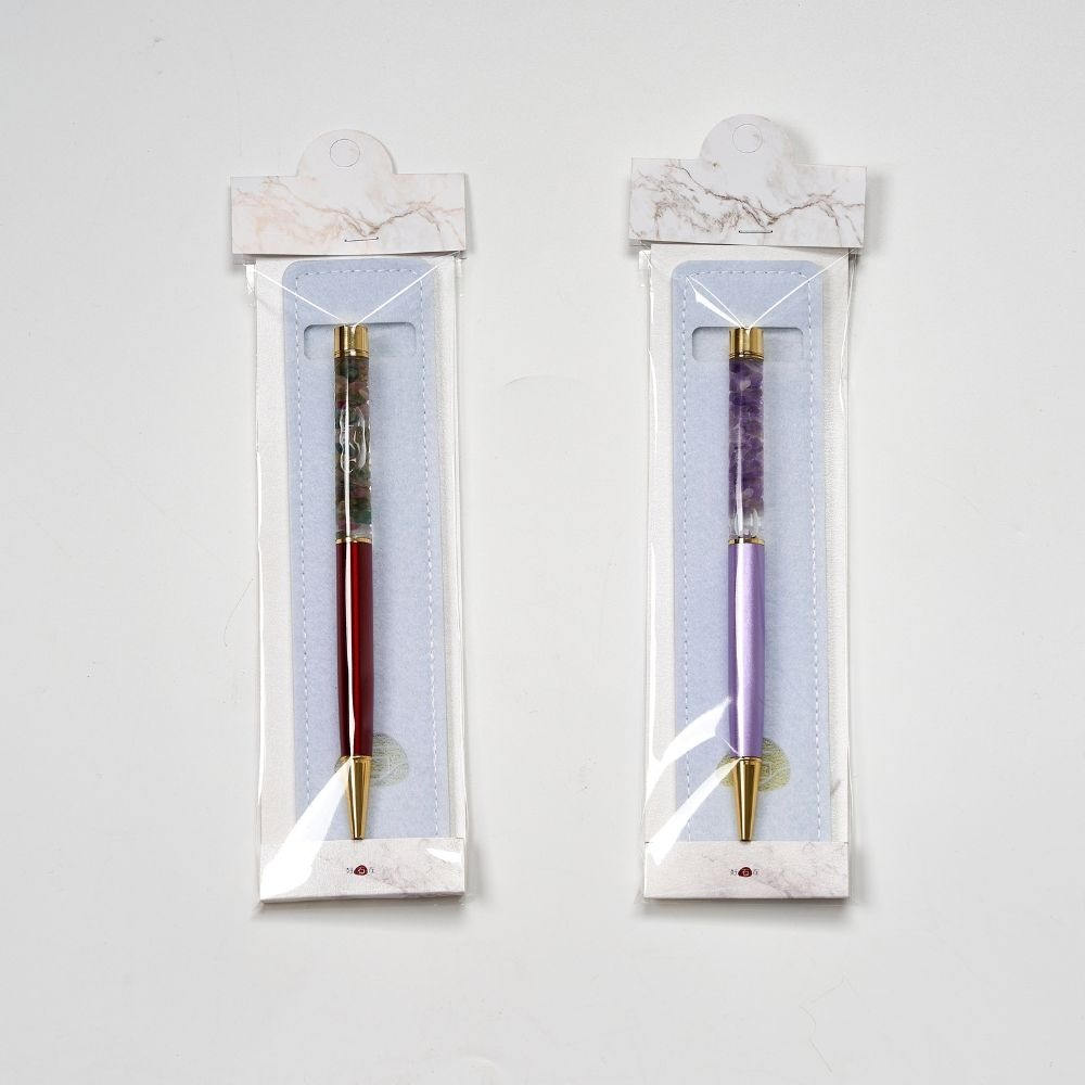 開運水晶筆 | 筆芯(可替換) 附贈:筆袋 | 提升能量 | 書寫好運-細節圖10