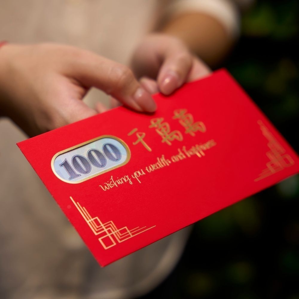 開窗見喜 紅包袋  | 8款燙金吉祥話 (全套附簍空封套+書籤)-規格圖8