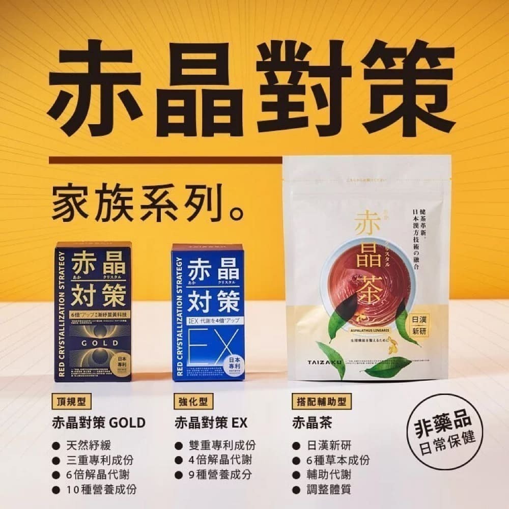【火星生技官方賣場】赤晶對策GOLD 40錠/盒(日本專利薑黃 葡萄籽 男性保健 解晶代謝 海鮮啤酒救星)-細節圖6