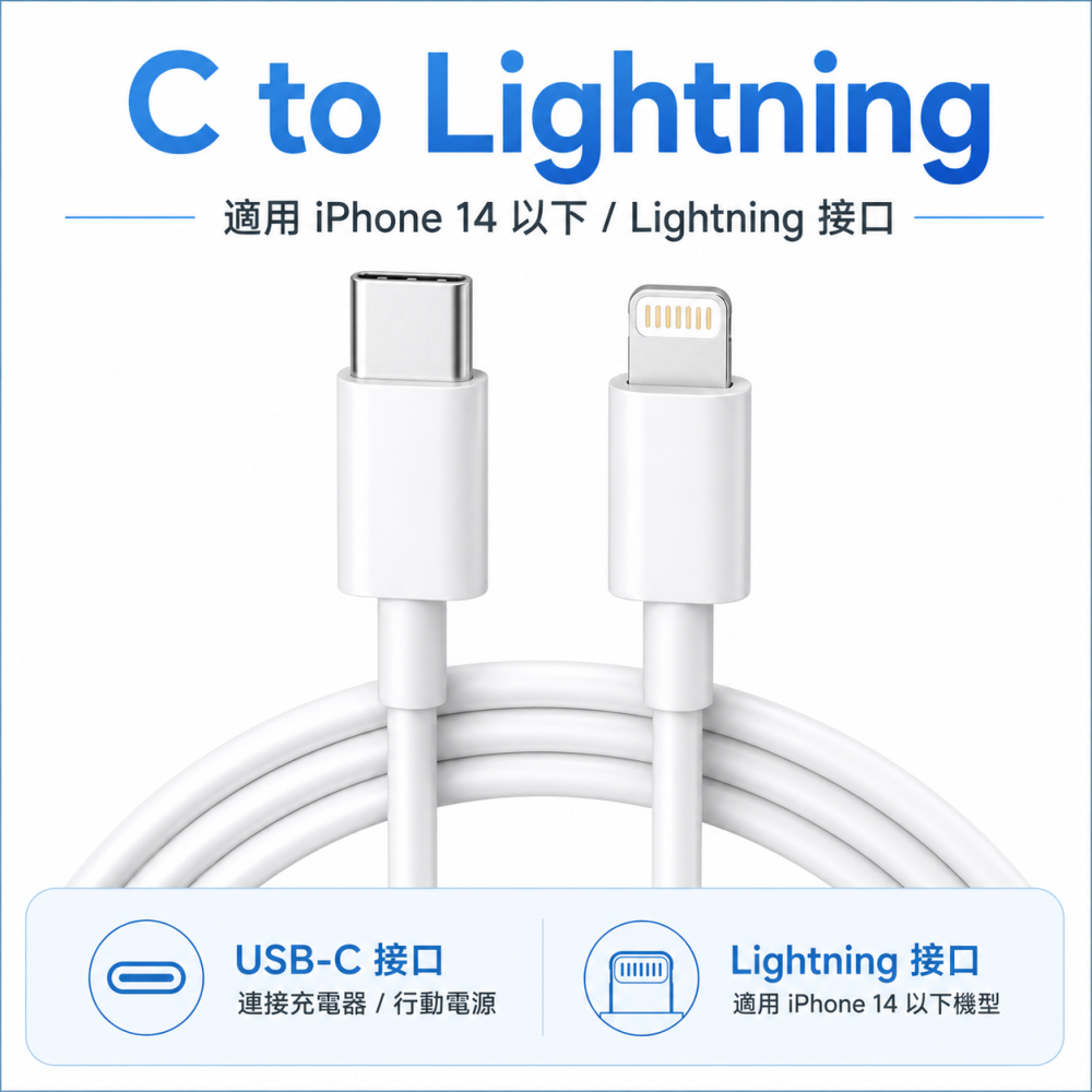 20W PD快充組合包 快充頭+快充線 Type-C Lightning iPhone充電線 安卓適用-細節圖4