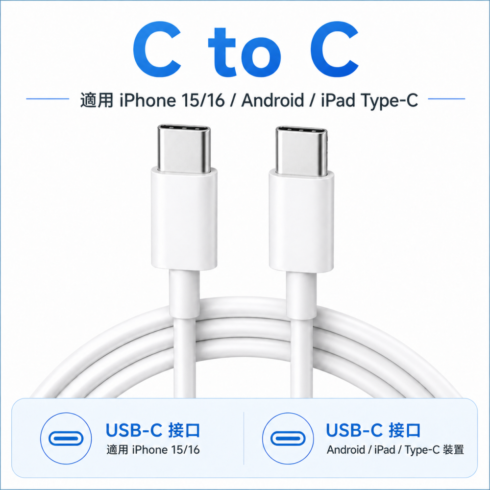 20W PD快充組合包 快充頭+快充線 Type-C Lightning iPhone充電線 安卓適用-細節圖5