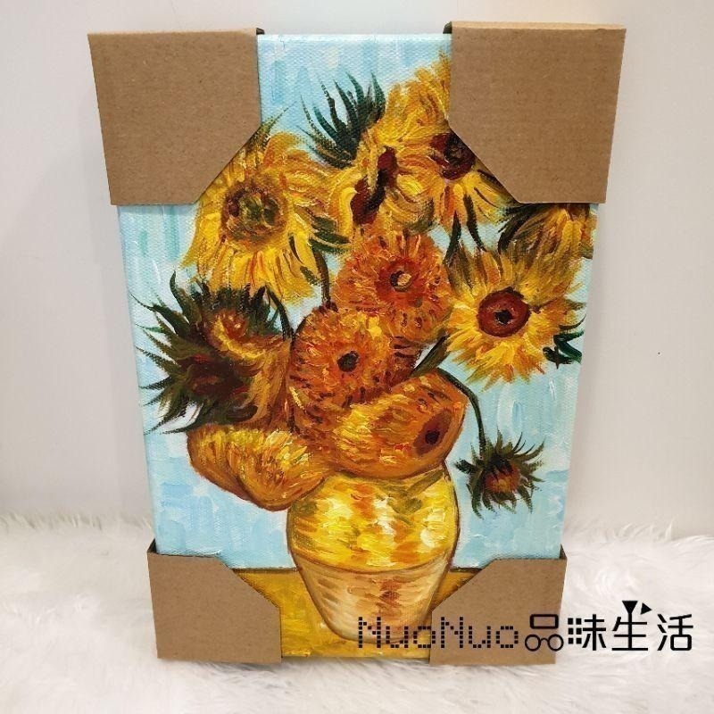 客製訂做❗超質感🎨手繪油畫❗師傅級純手繪✍手工裱框【梵谷名家作品】無框畫/裝飾畫/掛畫/框畫-細節圖3
