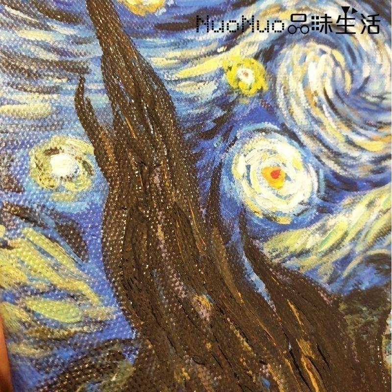 客製訂做❗超質感🎨手繪油畫❗師傅級純手繪✍手工裱框【梵谷名家作品】無框畫/裝飾畫/掛畫/框畫-細節圖5
