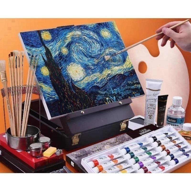 客製訂做❗超質感🎨手繪油畫❗師傅級純手繪✍手工裱框【梵谷名家作品】無框畫/裝飾畫/掛畫/框畫-細節圖9