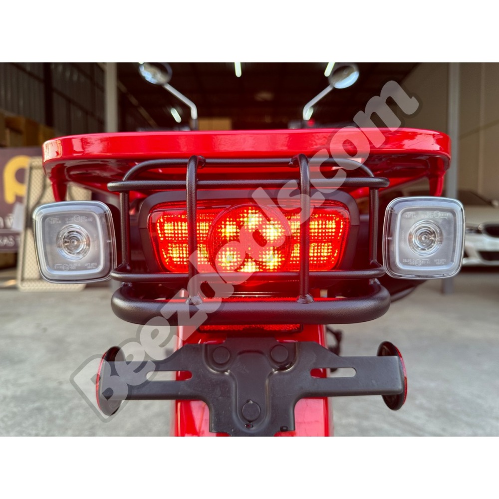 預購 Honda CT125 尾燈護罩 尾燈罩 尾燈護網 尾燈 護網 尾燈保桿 霧黑柵欄 造型 保桿 後扶手 浩哥部品-細節圖3