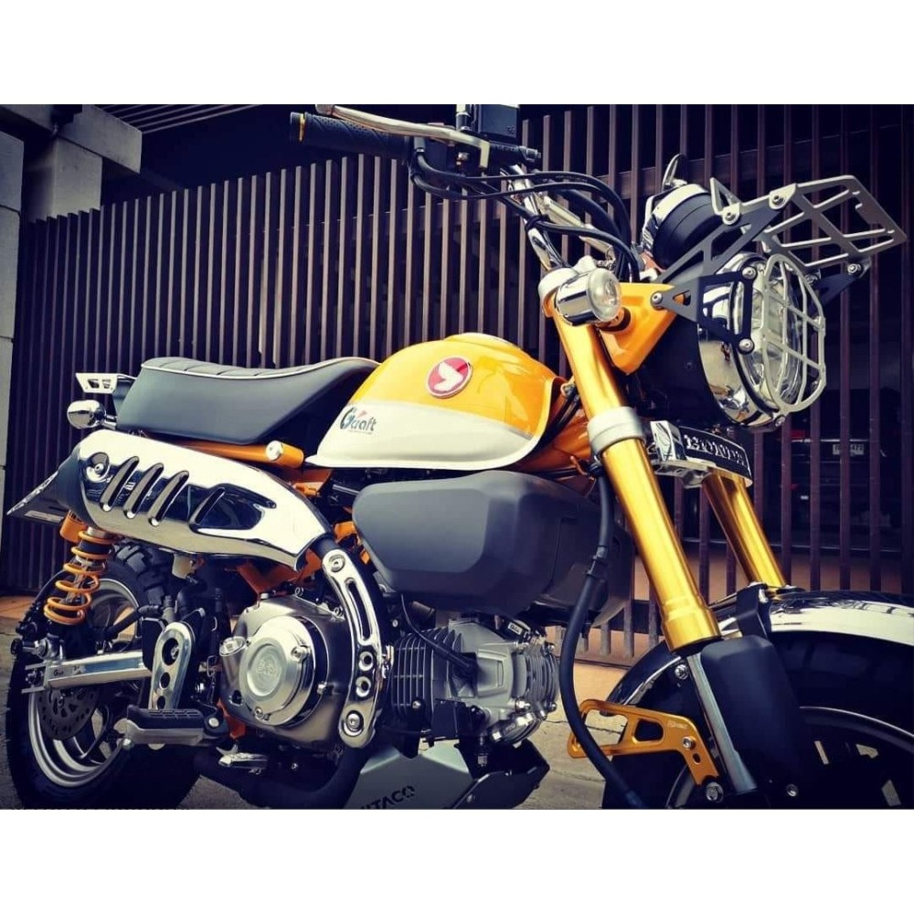 現貨 Monkey125 前段防燙蓋 排氣管防燙蓋 排氣管護罩 排氣管保護蓋 浩哥部品-細節圖3