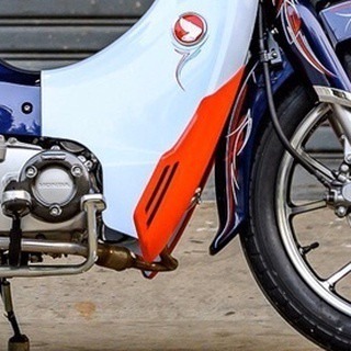 現貨 紅色 灰色 MotoLordD HONDA C125 西裝 加裝 側蓋 擋腳 浩哥部品-細節圖5