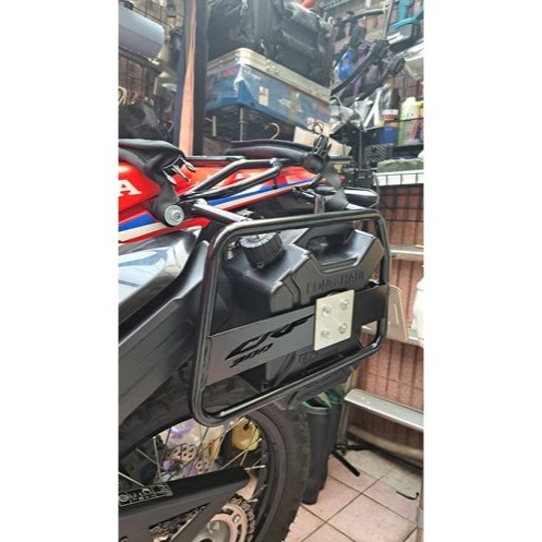 現貨 CRF300 L RALLY 三箱架 馬鞍 馬鞍架 側架 後貨架 置物架 貨架 側掛油箱架 油箱架 浩哥部品-細節圖2
