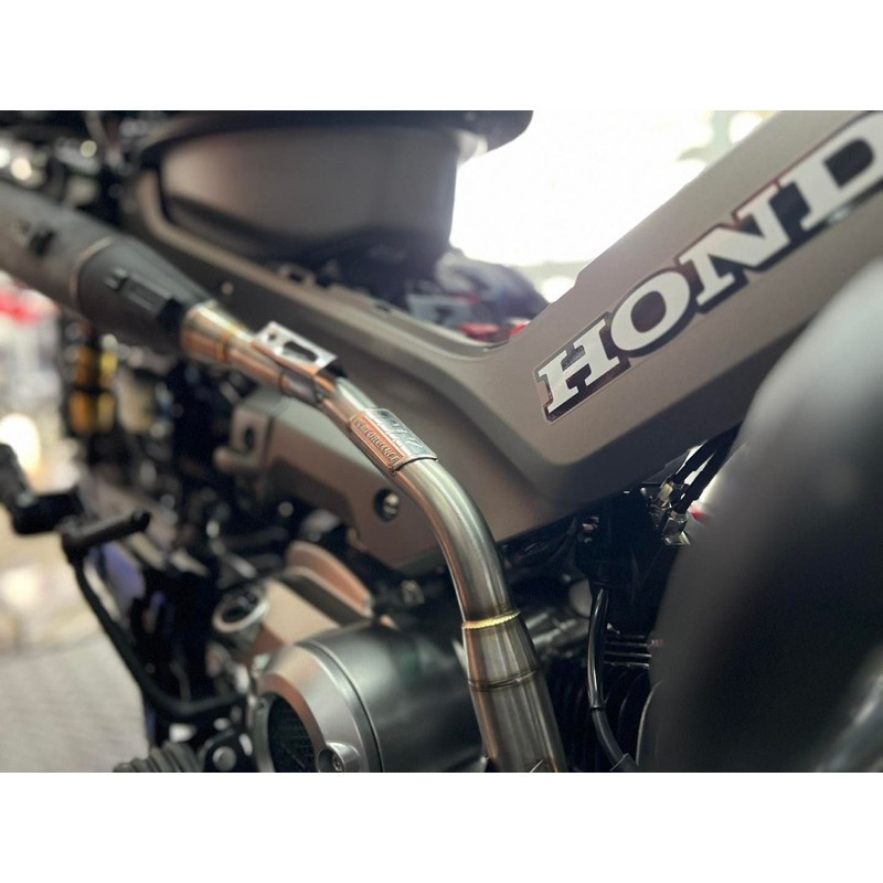 預購 CT125 DAX125 monkey125 SC110 猴子 臘腸 前段排氣管 排氣管 排氣管前段 浩哥部品-細節圖2