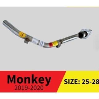 預購 CT125 DAX125 monkey125 SC110 猴子 臘腸 前段排氣管 排氣管 排氣管前段 浩哥部品-規格圖9