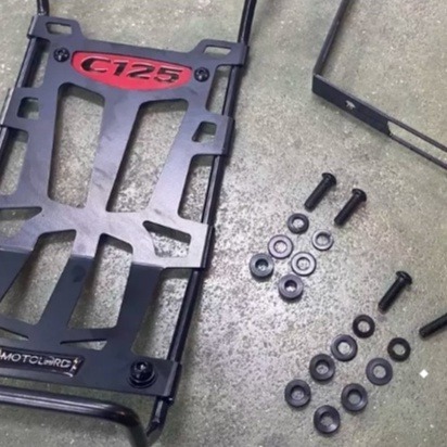 預購 本田 C125 西裝架 Super Cub 置物架 車身保桿 中船 貨架 小貨架 置物 浩哥部品-細節圖6