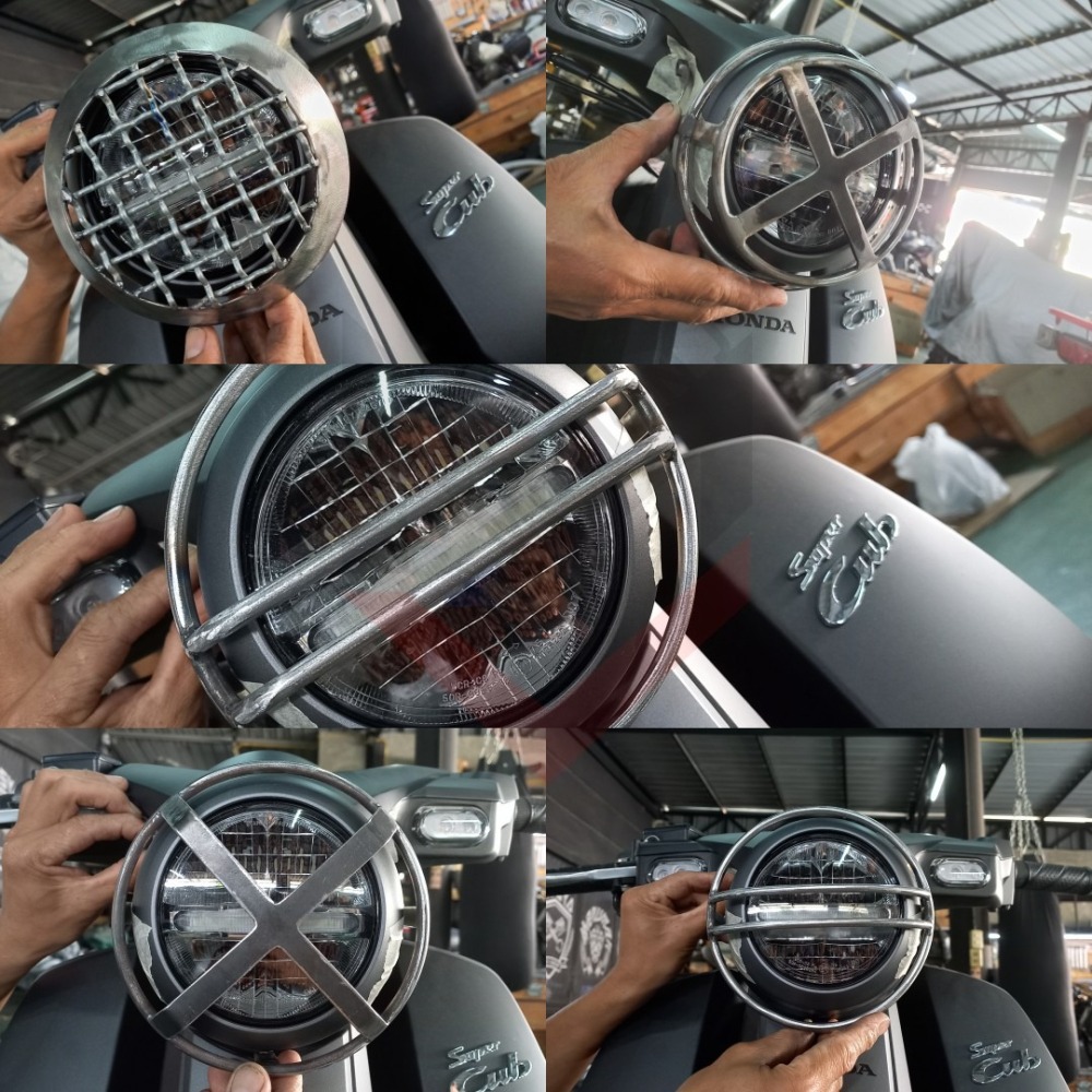 預購 C125 大燈罩 大燈護網 大燈護罩 Super Cub 125 Motion J 浩哥部品-細節圖2