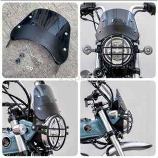 預購 MONKEY125 DAX125 CT125 臘腸 猴子 小風鏡 風鏡 面罩 頭罩 HONDA  浩哥部品-細節圖6