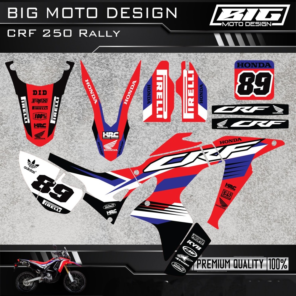 CRF 250 300 L 彩貼 車貼 全車 貼紙 排單製作 預購 泰國代購-細節圖2