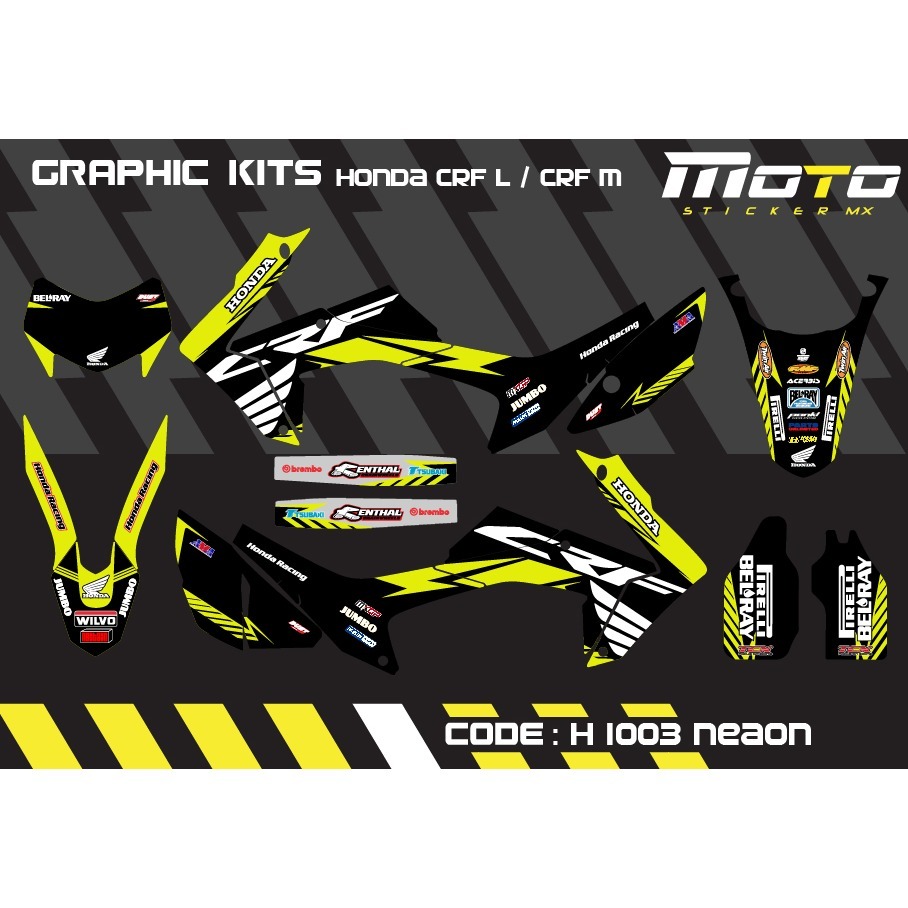 CRF 250 300 L 彩貼 車貼 全車 貼紙 排單製作 預購 泰國代購-細節圖4