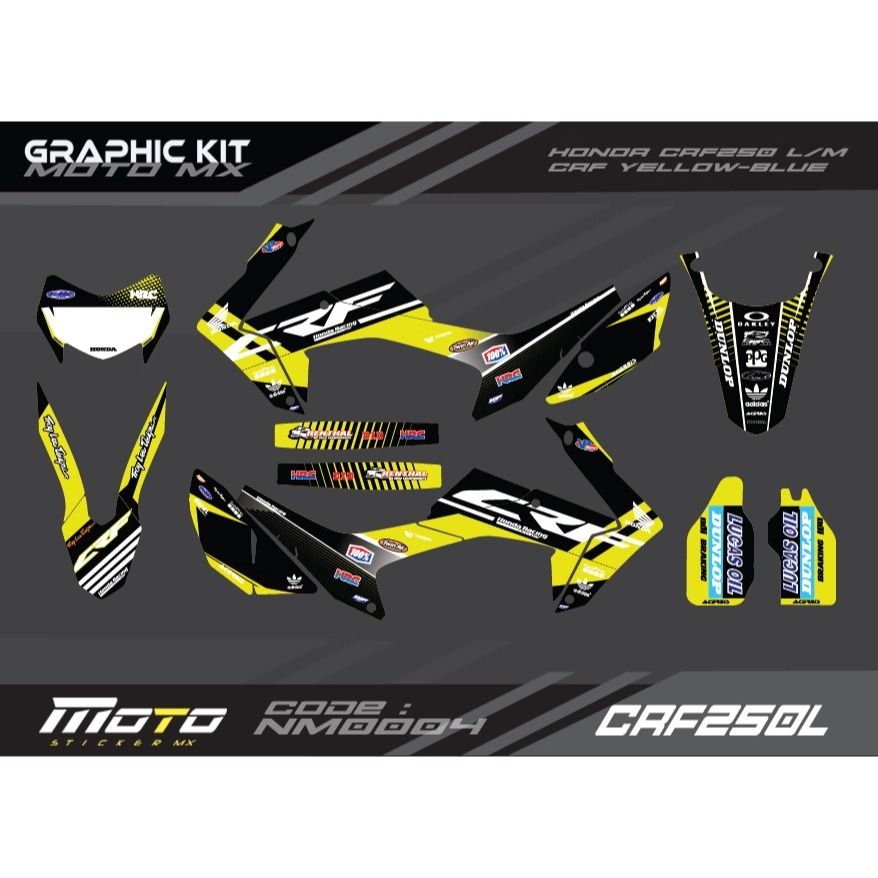 CRF 250 300 L 彩貼 車貼 全車 貼紙 排單製作 預購 泰國代購-細節圖6