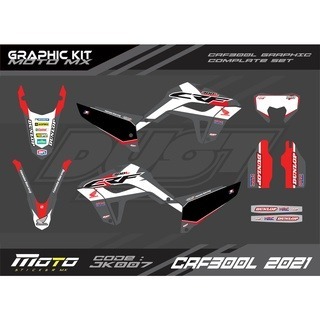 預購 HONDA CRF 300 L 彩貼 全車 貼紙 排單製作 泰國代購 浩哥部品-規格圖8