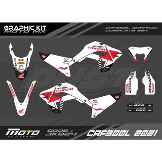 預購 HONDA CRF 300 L 彩貼 全車 貼紙 排單製作 泰國代購 浩哥部品-規格圖8