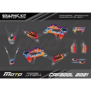 預購 HONDA CRF 300 L 彩貼 全車 貼紙 排單製作 泰國代購 浩哥部品-規格圖8
