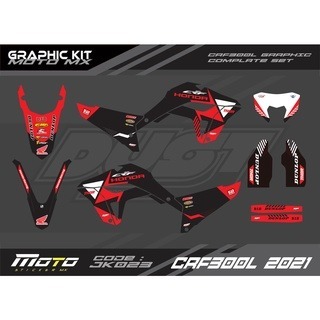 預購 HONDA CRF 300 L 彩貼 全車 貼紙 排單製作 泰國代購 浩哥部品-規格圖8