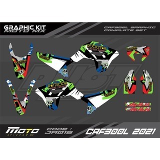 預購 HONDA CRF 300 L 彩貼 全車 貼紙 排單製作 泰國代購 浩哥部品-規格圖8