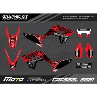 預購 HONDA CRF 300 L 彩貼 全車 貼紙 排單製作 泰國代購 浩哥部品-規格圖8