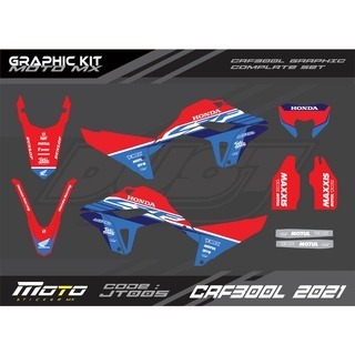 預購 HONDA CRF 300 L 彩貼 全車 貼紙 排單製作 泰國代購 浩哥部品-規格圖8