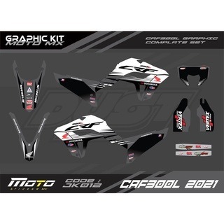 預購 HONDA CRF 300 L 彩貼 全車 貼紙 排單製作 泰國代購 浩哥部品-規格圖8