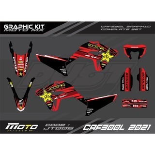 預購 HONDA CRF 300 L 彩貼 全車 貼紙 排單製作 泰國代購 浩哥部品-規格圖8