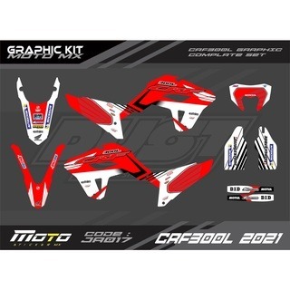 預購 HONDA CRF 300 L 彩貼 全車 貼紙 排單製作 泰國代購 浩哥部品-規格圖8