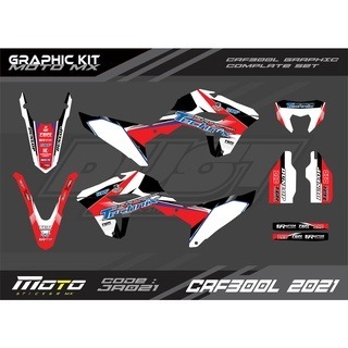 預購 HONDA CRF 300 L 彩貼 全車 貼紙 排單製作 泰國代購 浩哥部品-規格圖8