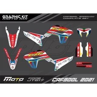 預購 HONDA CRF 300 L 彩貼 全車 貼紙 排單製作 泰國代購 浩哥部品-規格圖8