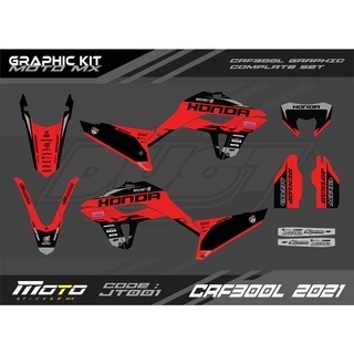 預購 HONDA CRF 300 L 彩貼 全車 貼紙 排單製作 泰國代購 浩哥部品-規格圖8